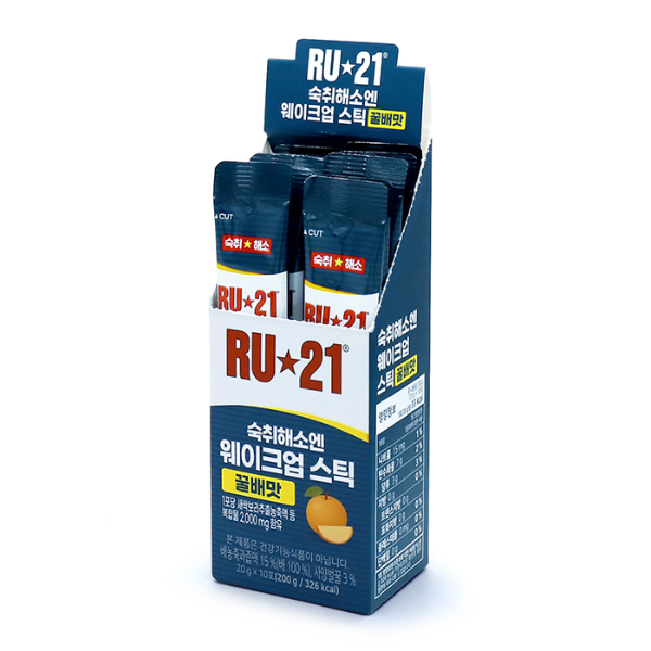 알유21 웨이크업스틱 꿀배(1입)