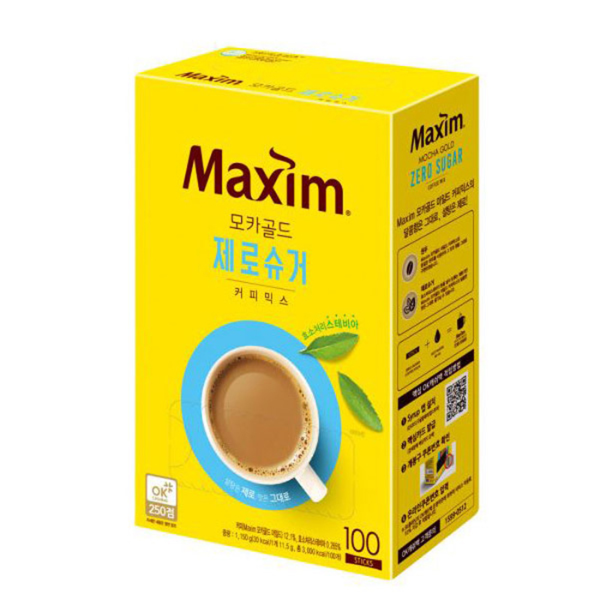 맥심 모카골드 제로슈거 커피믹스(11.5g*100T/동서식품)