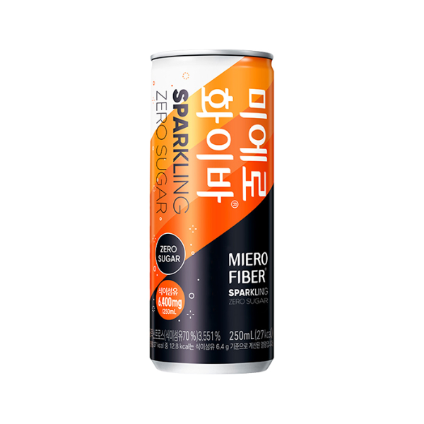 [업체별도배송] 미에로화이바 스파클링 제로 250ml*30캔