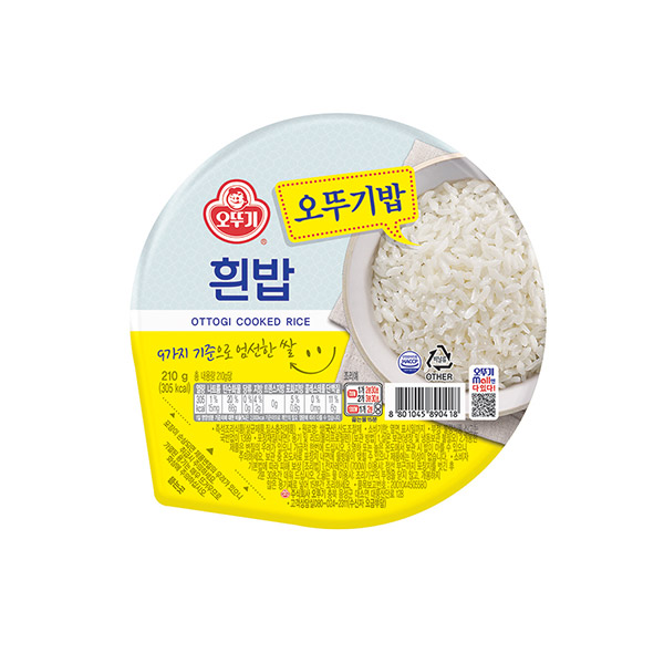 [업체별도배송]오뚜기밥_컬러박스 (210G*12개/BOX/오뚜기) _MRO전략적상품(직출고&물류 운영)