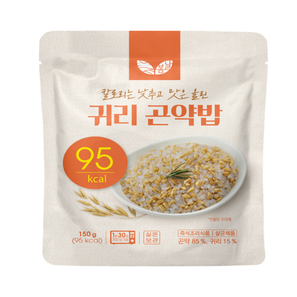 귀리곤약밥