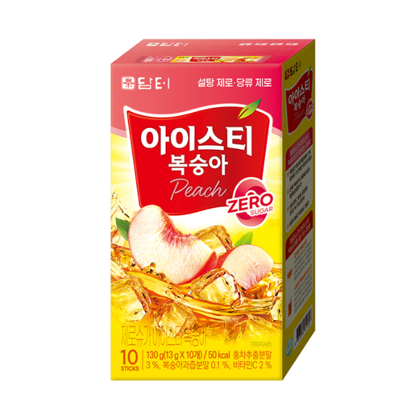 제로슈가 아이스티 복숭아(10T/담터)
