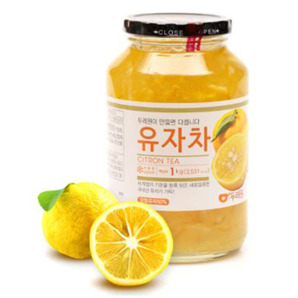 꿀유자차(1kg/1입/고려자연제품)_병제품