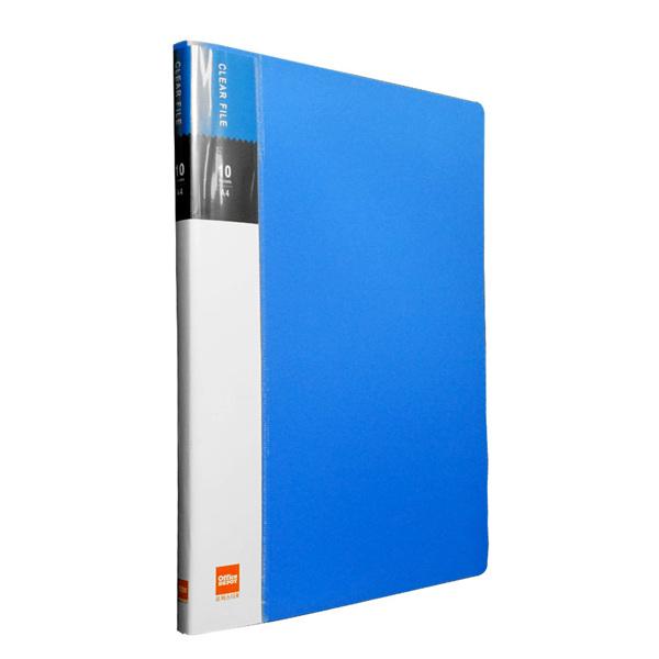 인덱스클리어화일(10매/청색/오피스디포)