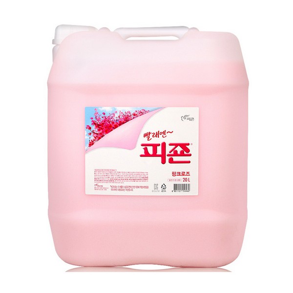 [업체별도배송]피죤 핑크로즈 섬유유연제 20L