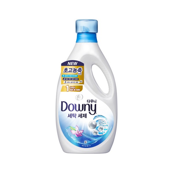 다우니 세탁세제(용기/1.9L/블루/파워/P&G)
