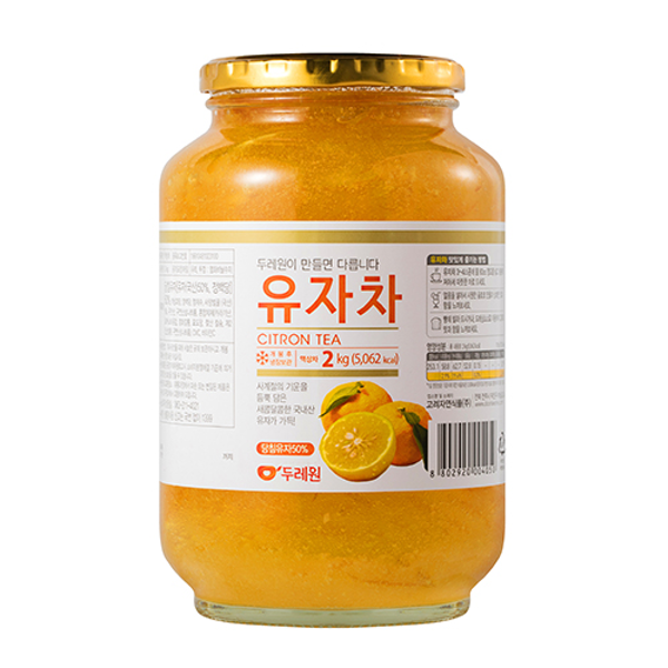 꿀유자차(2kg/고려자연제품)