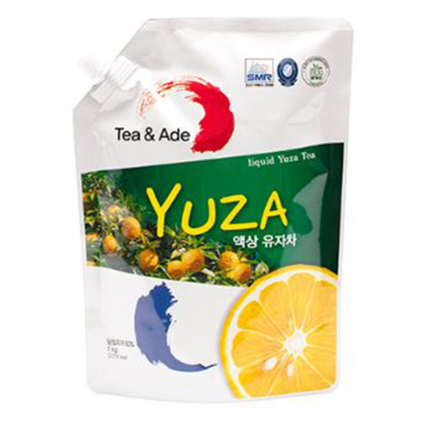 갈아만든 꿀유자차 스파우트제품(1kg/12입/고려자연제품)