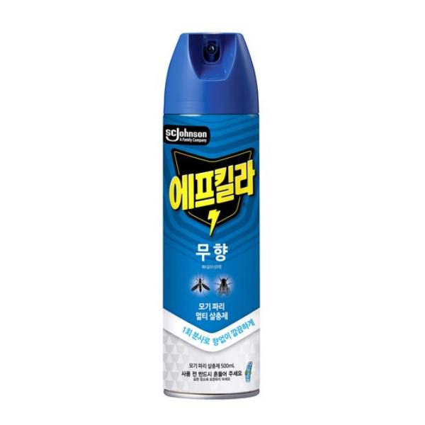 에프킬라 에어로졸 무향(500ml/한국존슨)