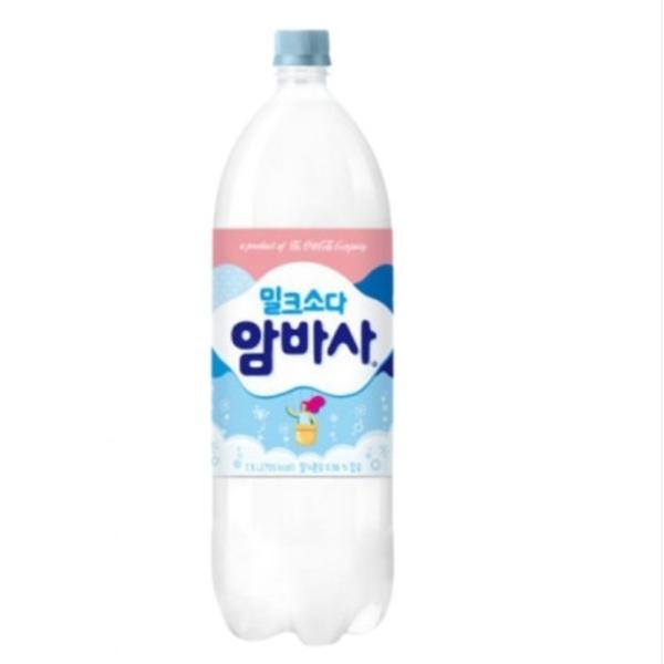 [업체별도배송]밀크소다 암바사(1.5L/PET/코카콜라)