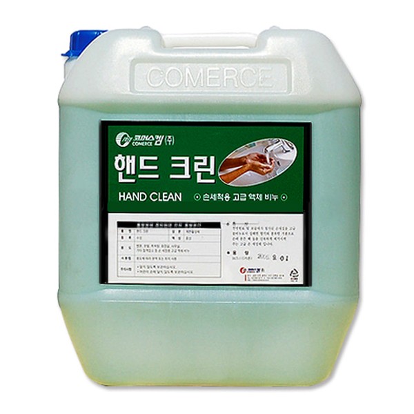 [업체별도배송]코머스켐 물비누 핸드크린 액체 18.75L 1EA