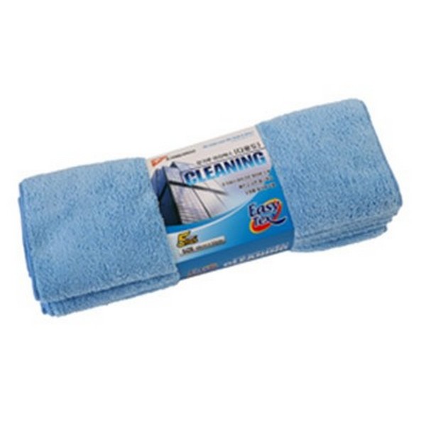 [업체별도배송]수건 이지텍스클리닝(다용도) POLYESTER80%/NYLON20% 연청색 68*33cm(5SH/PK)
