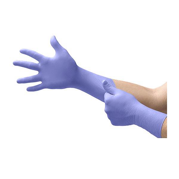 [업체별도배송]ANSELL SUPRENO PLUS 니트릴장갑 SP-INT-L(93-753) PURPLE 11.6inch LARGE(50EA/PK)