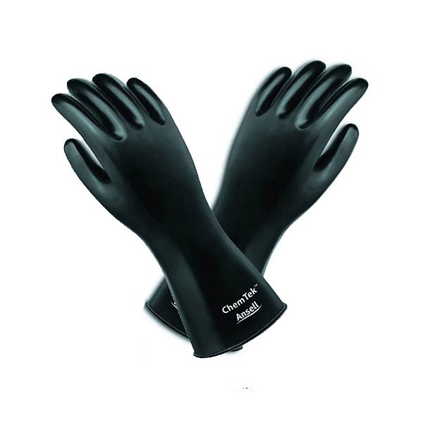 ANSELL 내화학장갑 알파텍 38-612(켐텍) BUTYL+VITON 300mm 10호