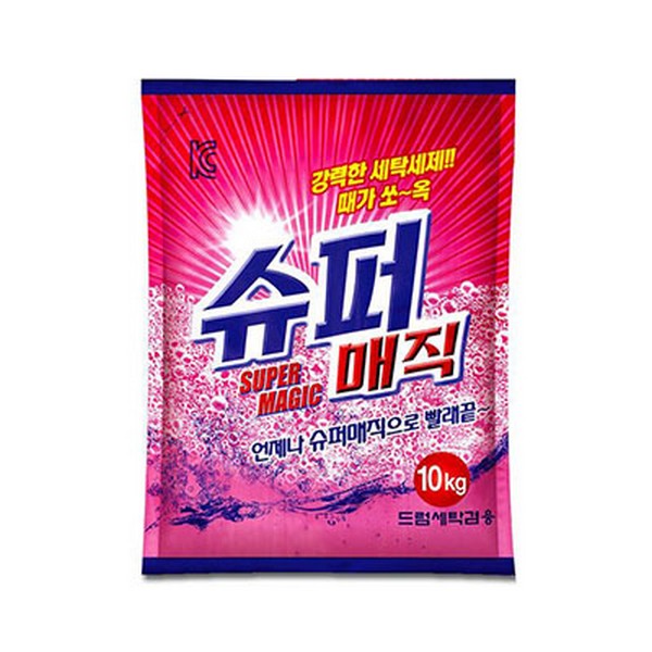 크린테크 세탁세제 슈퍼매직가루세제 분말,리필형 리필형