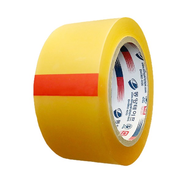 [업체별도배송]OPP테이프 동양테이프 RUBBER (t)40um (W)40mm (L)50M 투명(60EA/BOX)