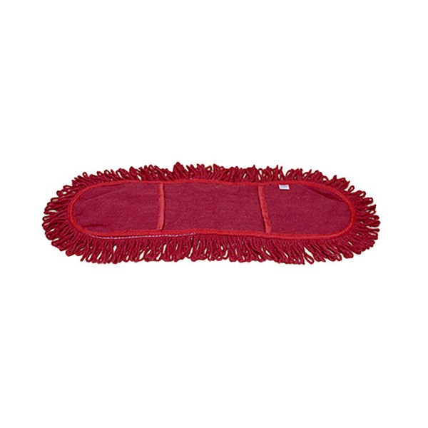 [업체별도배송]크린유통 리스킹걸레 걸레(오일포함) 적색 105cm(3.5자)