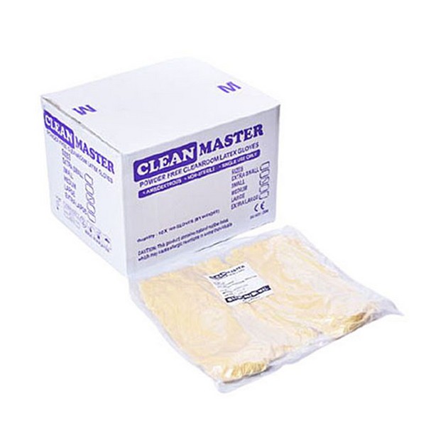 [업체별도배송]TOP GLOVE 라텍스장갑 CLEAN MASTER 아이보리 M 12inch(500PR/BOX)