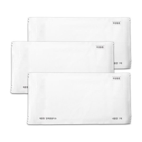 [업체별도배송]베스크린 일회용물티슈 베스크린 1매형(1매*400EA/BOX)