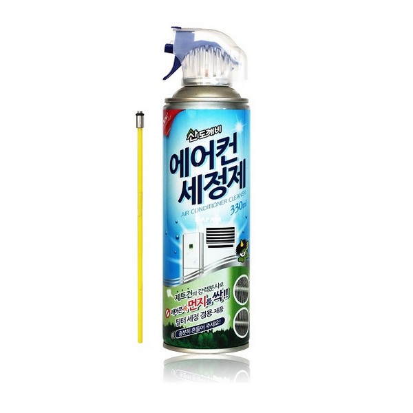 에어컨 세정제(스프레이/330ml/산도깨비)