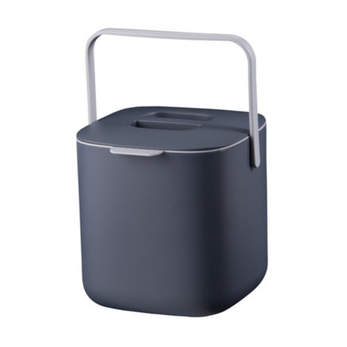 리템 음식물 쓰레기통 (다크그레이/2.6L/53200/시스맥스)