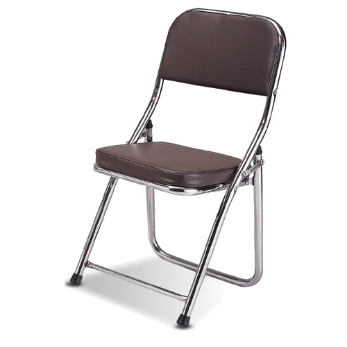 [920290]로얄 접이식 의자(진한 밤색)