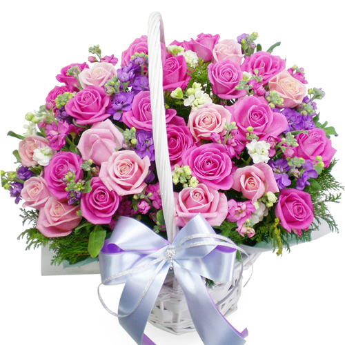 [업체별도배송][면세]뷰티 꽃바구니(30송이)