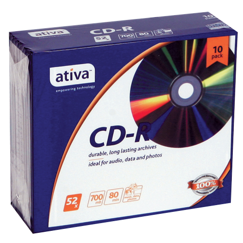 [201430]CD-R 10P(700MB/Ativa)