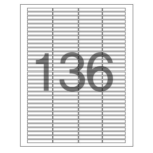 [240630]분류표기용 라벨(LS-3136/100매/136칸/폼텍)