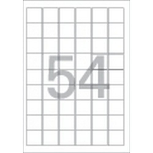 [219190]분류표기용 라벨(LQ-3110/20매/54칸/폼텍)